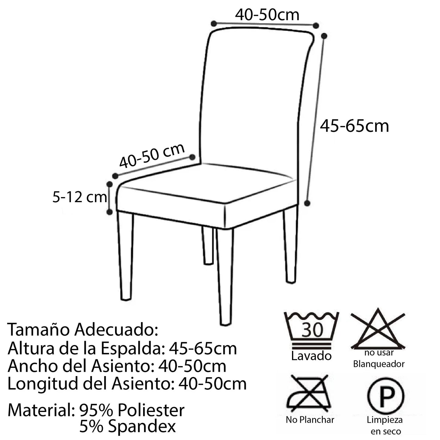 Forro para sillas