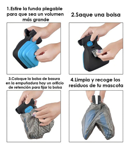RECOGEDOR DE EXCREMENTO DE MASCOTAS