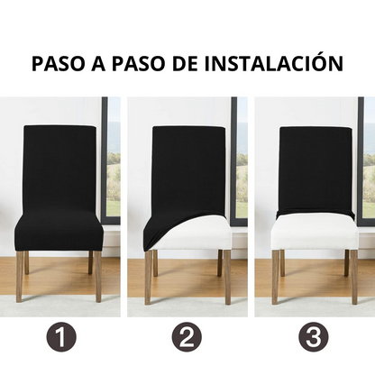 Funda Protectora Silla Color Negro