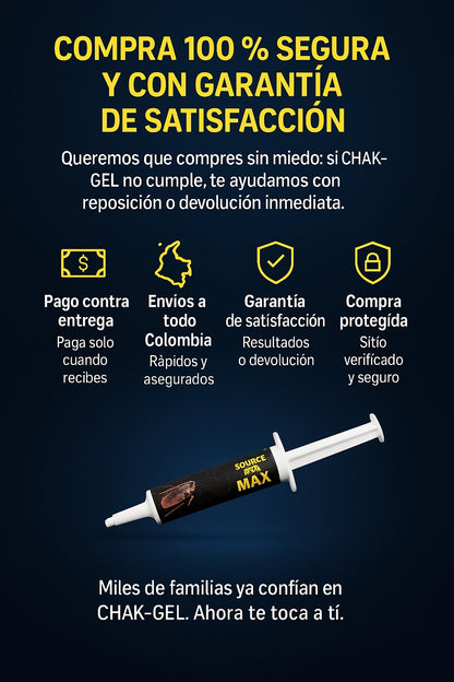 Chak - Gel veneno para cucarachas
